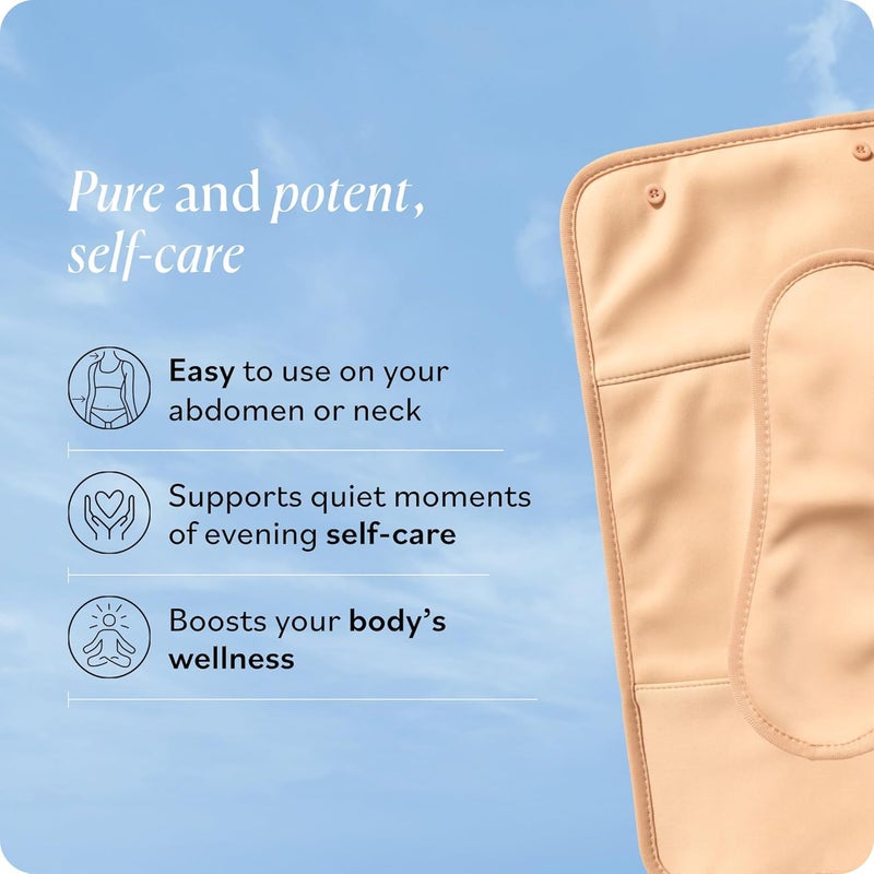 Sky Organics زيت الخروع من سكاي أورغانيكس 16 أونصة مع لفائف | عبوة زيت خروع عضوي قابلة لإعادة الاستخدام لتعزيز صحة الجسم، وتشجيع الراحة والاسترخاء | أحزمة مرنة قابلة للتعديل من القطن متينة وسهلة الاستخدام - Image 3