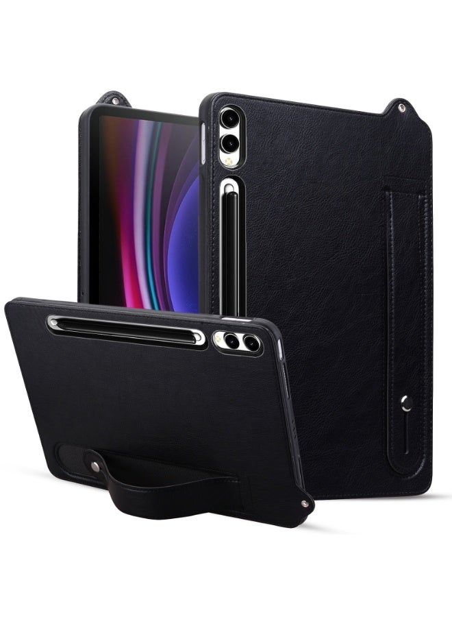 general Compatible with Samsung Tab S11 Ultra 14.6-inch Tablet Case Wrist Strap Stand Shockproof Protective Cover Wear-Resistant and Snug Fit