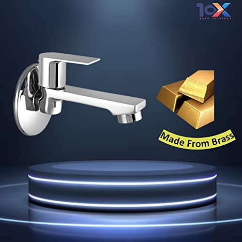 10X Brass Long Body for Bathroom/Kitchen Wall Mount LB-10228 Chrome Plated - Image 2