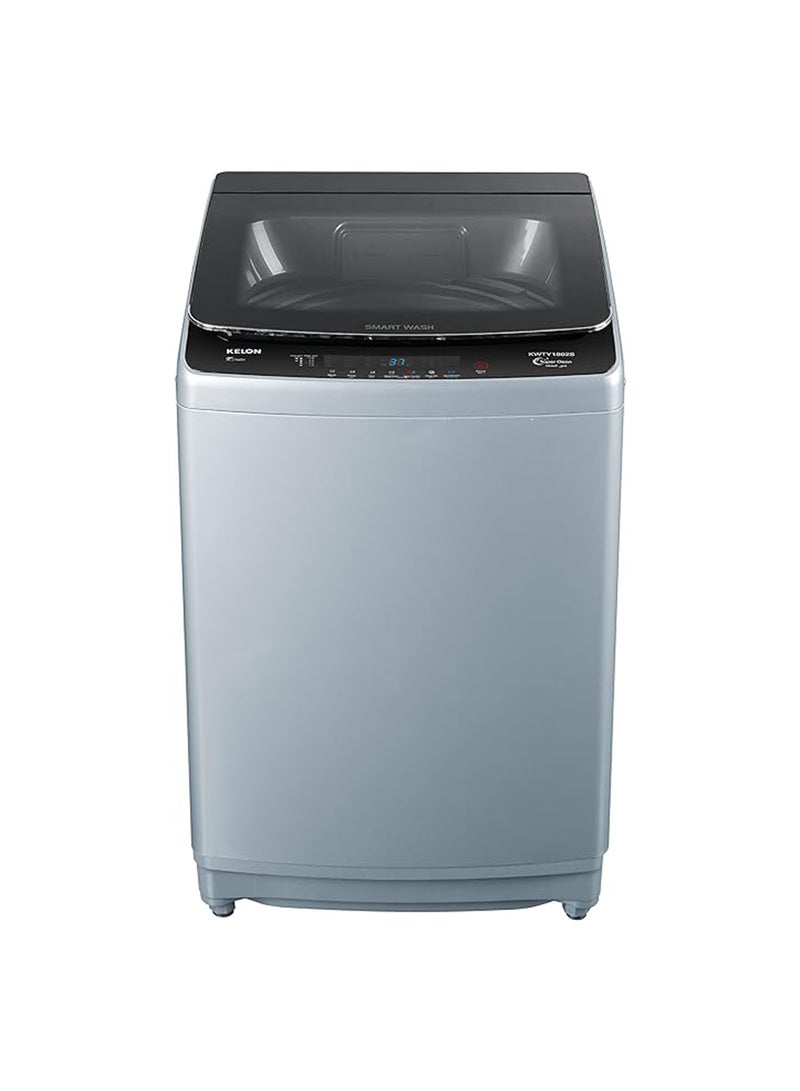 KELON Fully Automatic Top Load Washing Machine 18 kg KWTY1802S Silver - Image 1