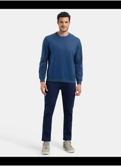 JOCKEY Jockey AM48 Men's Super Combed Cotton Rich Pique Sweatshirt with Ribbed Cuffs  - Image 4