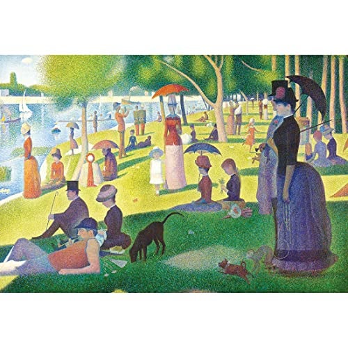 RoseArt Kodak Premium Masters A Sunday Afternoon on The Island of La Grand Jatte by Georges Seurat 2000 Piece Jigsaw Puzzle for Adults - Image 1