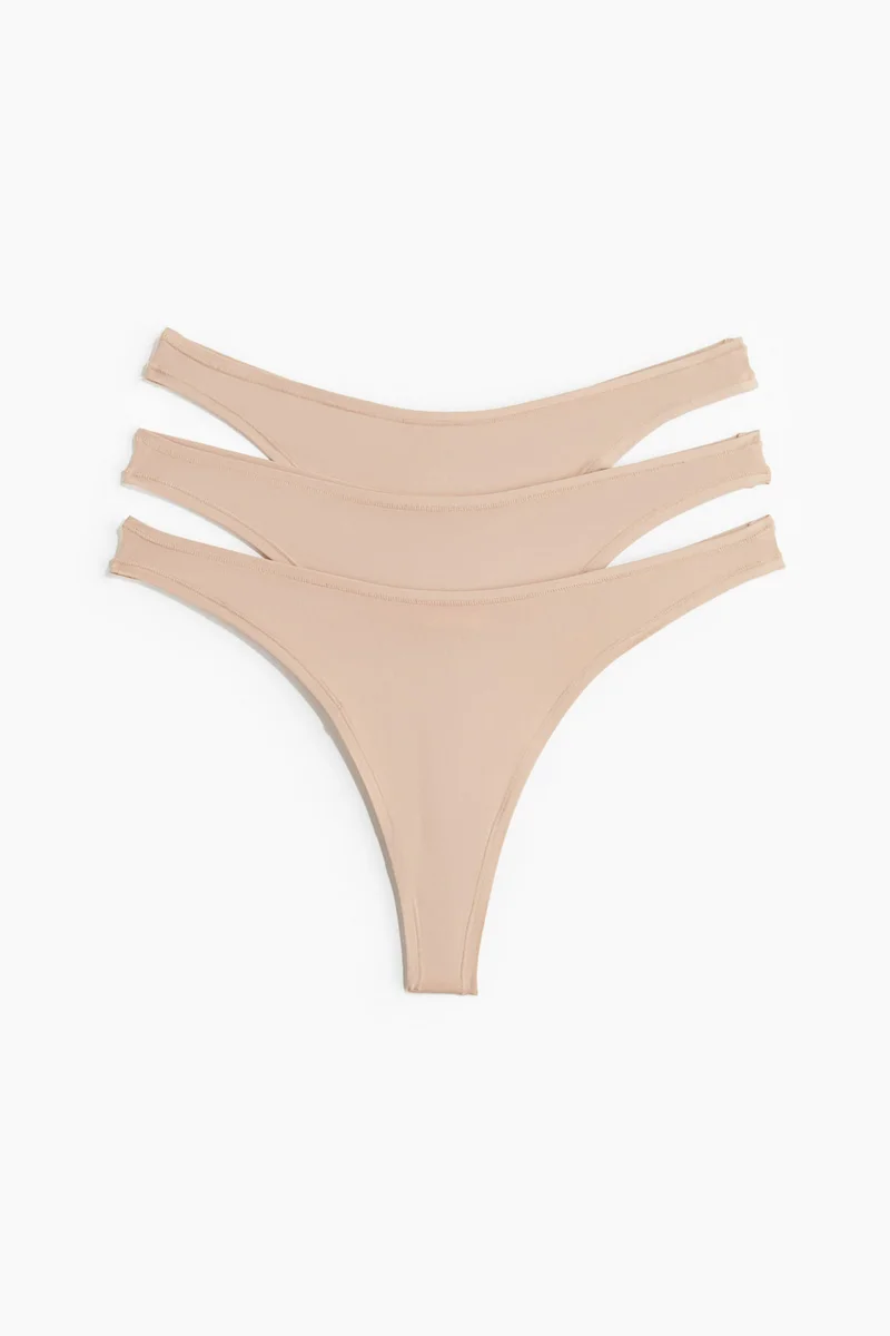 H&M 3-pack invisible hipster briefs