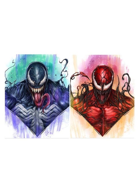 Venom vs. Carnage 3D Poster (2 in 1)