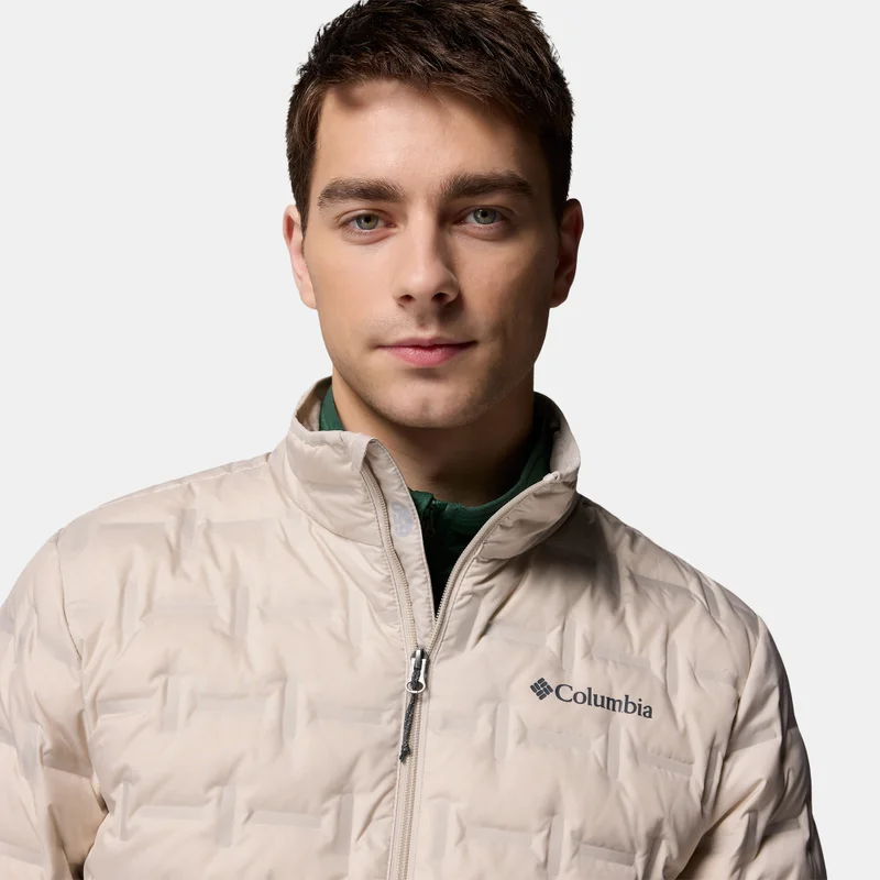 Columbia Beige Men's Delta Ridge II Down Jacket for Men | Best Price UAE