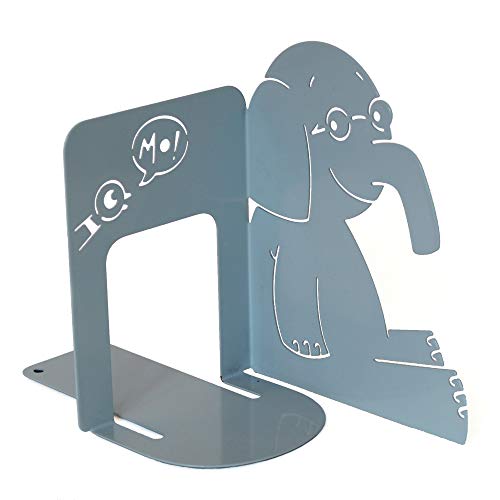 YOTTOY Mo Willems Collection | Elephant & Piggie Set of Durable Metal Bookends 9”H x 4”W x 7”D - Image 2