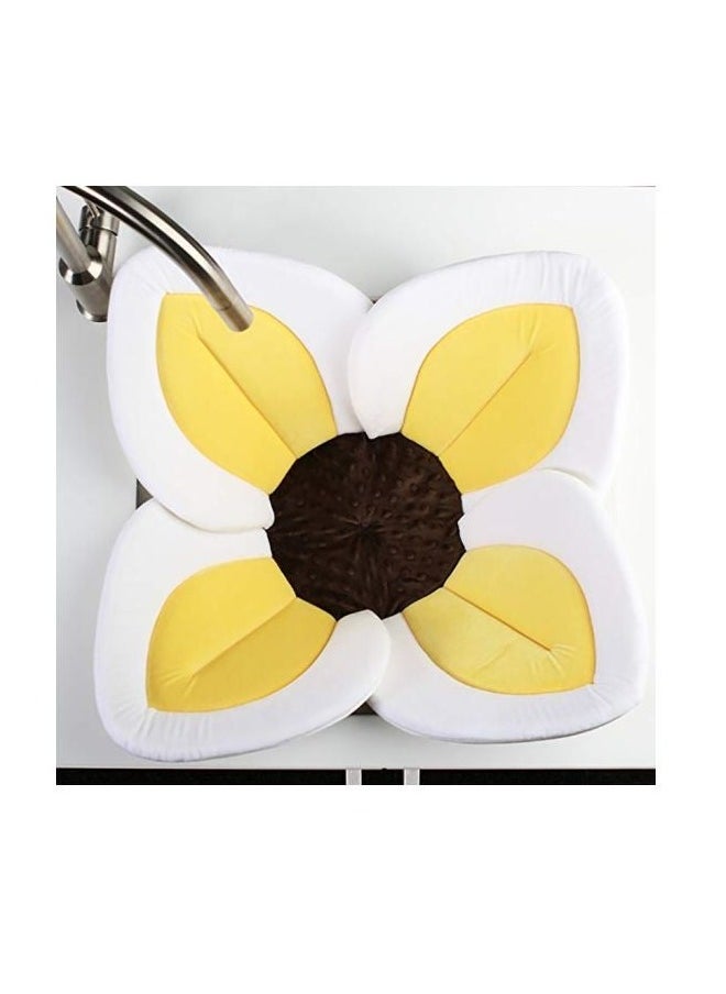 Generic Blooming Lotus Baby Bath Seat Flower Shaped Comfortable Bathtub  - Image 2