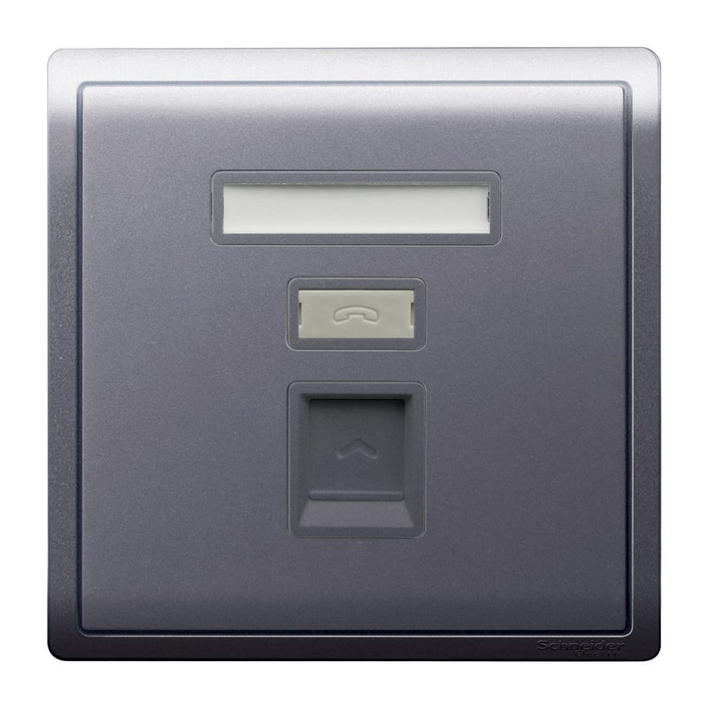 Schneider Electric 1 Gang Telephone Socket - Image 1