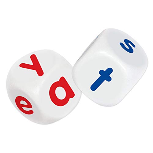 Junior Learning Roll a Word Develop Spelling and Word Formation Dice, Multi - Image 3