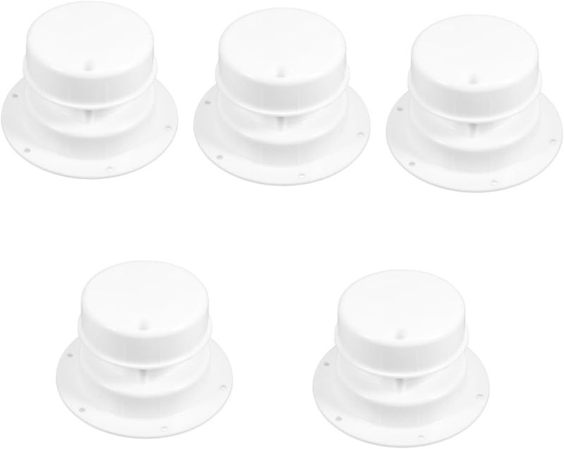 ULTECHNOVO 5pcs Plumbing Vent Cover for Rv Rv Roof Vent Cap Camper Roof Caps Sewer Replacement Ceiling Cover - Image 1