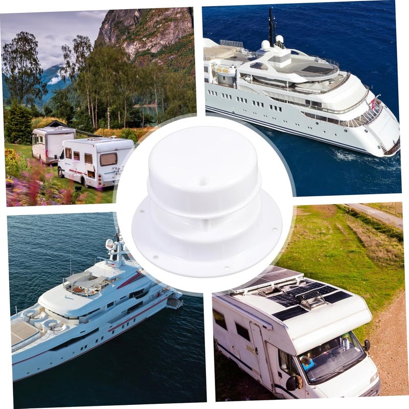 ULTECHNOVO 5pcs Plumbing Vent Cover for Rv Rv Roof Vent Cap Camper Roof Caps Sewer Replacement Ceiling Cover - Image 2