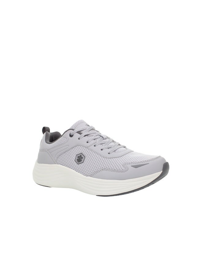 Lumberjack Talara Men Sneakers Light Grey Mesh PU – Lightweight Breathable Casual Shoes - Image 2