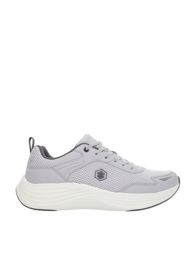 Lumberjack Talara Men Sneakers Light Grey Mesh PU – Lightweight Breathable Casual Shoes - Image 1