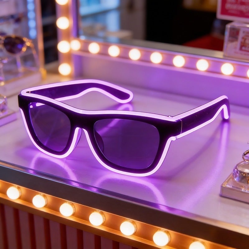 Five-Color Light-Up Glasses — The Perfect Choice for Parties, DJ Events, and Festivals (Batteries Not Included — Please Supply Your Own) - Image 3