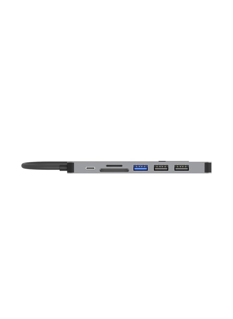 UNITEK USB-C 5Gbps Hub 7-IN-1 with 4K HDMI and 100W Power Delivery  - Image 3