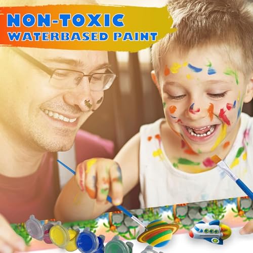 Storio Toys DIY Mould & Paint Craft Kit Unicorn Kids DIY Craft for 3+ Years Plaster Figurine Set with Pigments Palette & Mold Painting Art & Craft Set - Gift Toys for 3 4 5 6 7 8+ Year Multicolour - Image 3