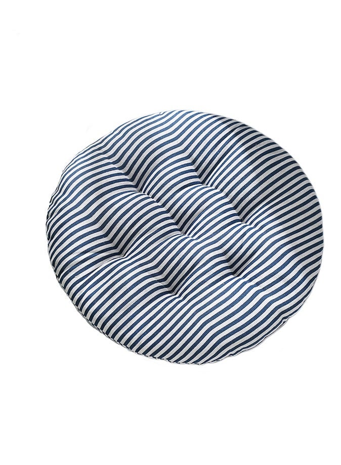 آنا وسادة دائرية من القطن والكتان للكرسي مريحة للتصميم المنزلي والمكتبي breathable - Image 1