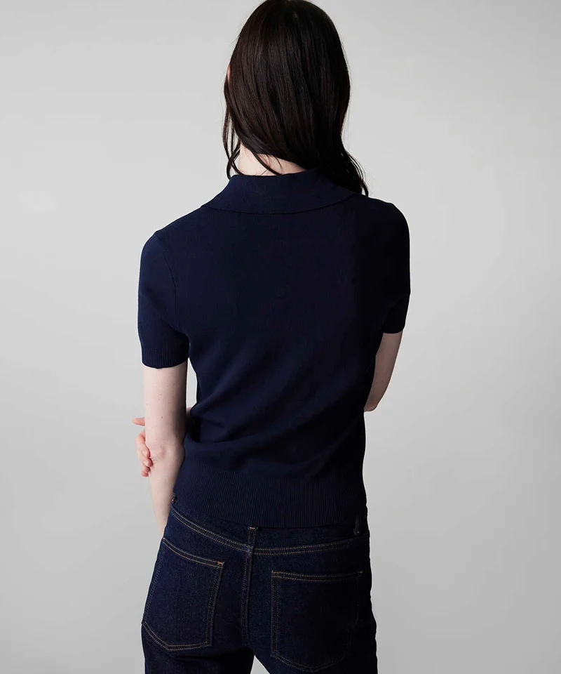 Ipekyol  Monogram Embroidered Knit Top for Women | Best Price UAE