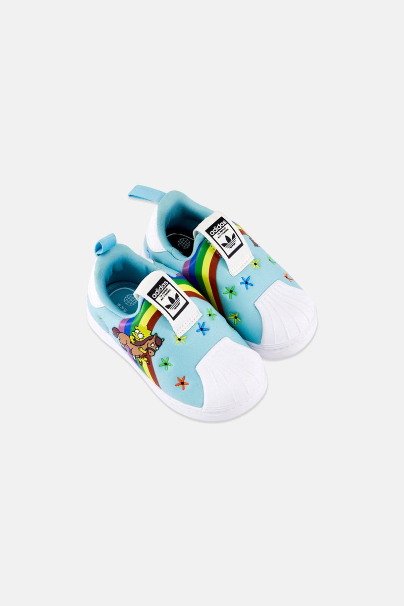 adidas Originals Adidas Originals x The Simpsons Toddlers Girl Slip On Outdoor Shoes, Multicolor  - Image 3