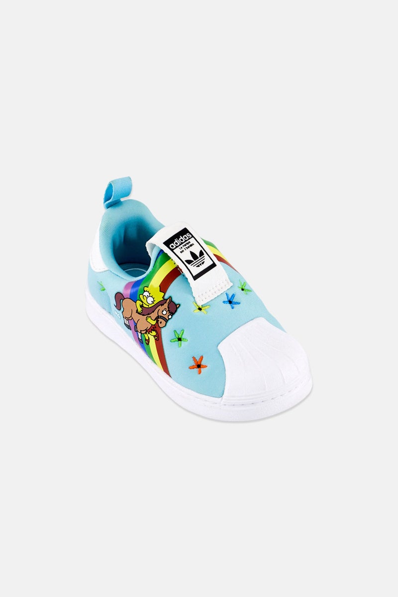 adidas Originals Adidas Originals x The Simpsons Toddlers Girl Slip On Outdoor Shoes, Multicolor  - Image 1