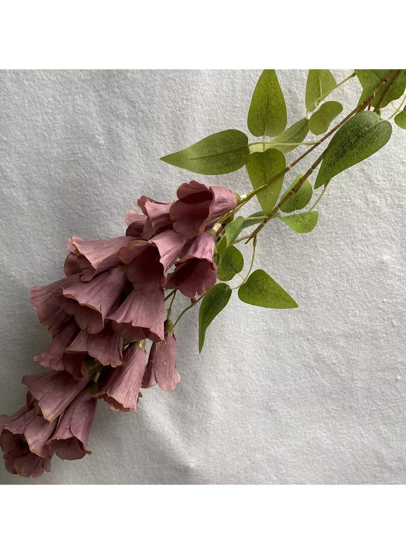 Huitich Wall Hanging Artificial Flower Decor for Weddings Cameo Brown  - Image 3