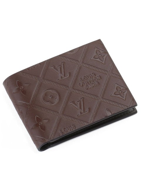 Louis Vuitton LV Wallet For Men Brown Leather