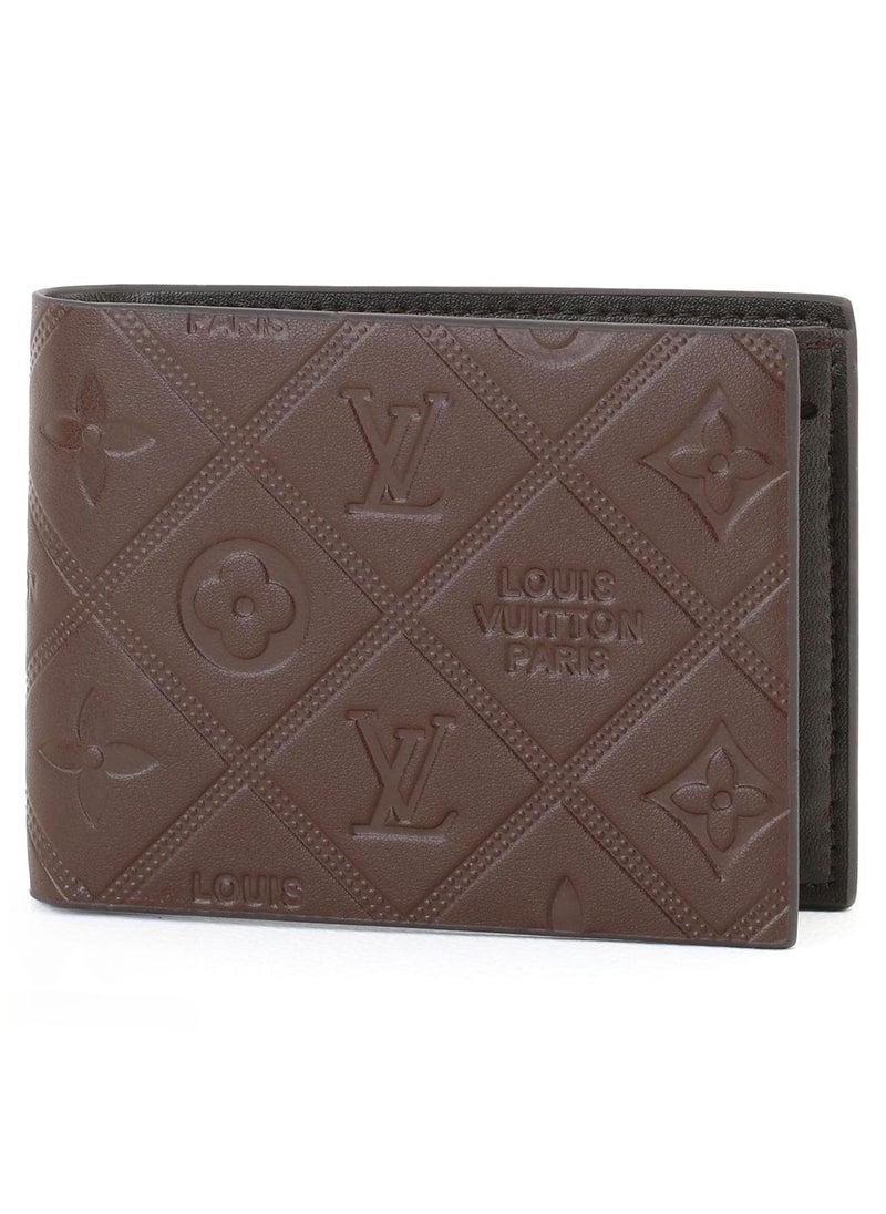 Louis Vuitton - Louis Vuitton LV Wallet For Men Brown Leather - Image 1
