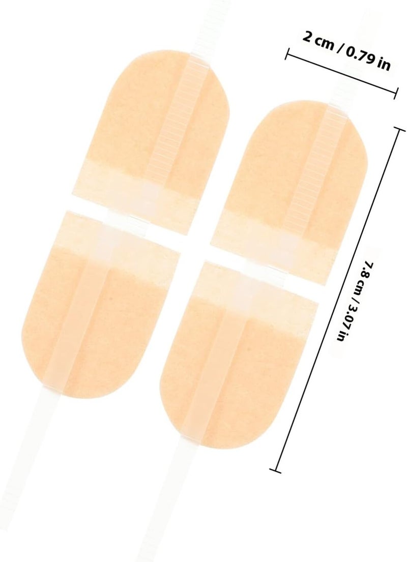 3pcs Zip Closure Strips Adhesive Wound Closure Bandages 70x22mm Fast Healing Wound Protectors for Outdoor First Aid - Image 2