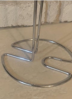Generic Durable Chrome Finish Paper Towel Holder For Kitchen, Table and Restaurant Silver Color  - Image 4