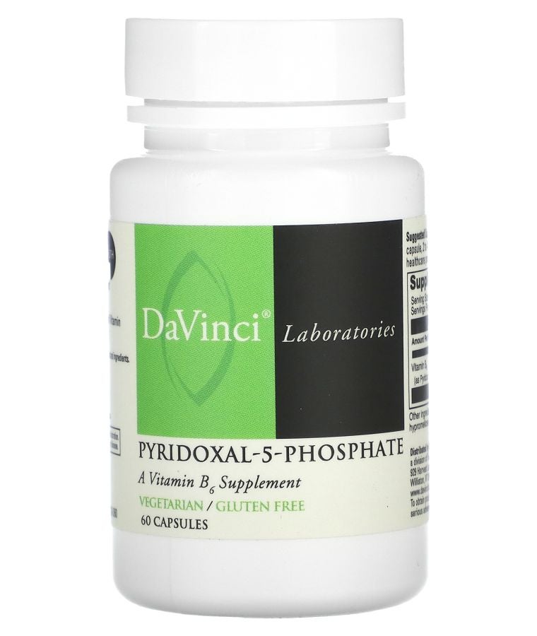 DaVinci Laboratories Pyridoxal-5-Phosphate 33.8 mg 60 Capsules