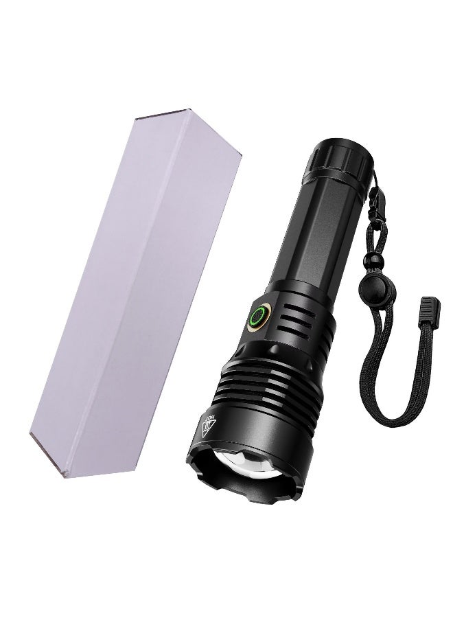 Zoomable Type-C Rechargeable High-Intensity Flashlight