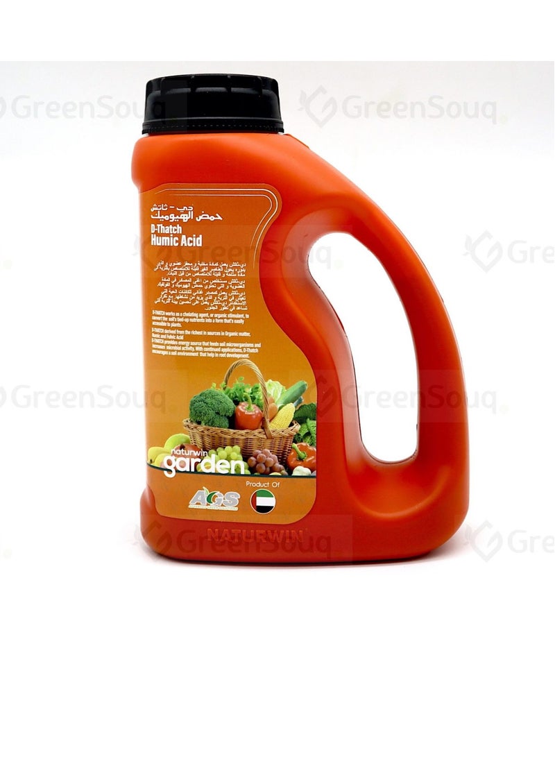 AGS Organic Based D-Thatch Humic Acid Liquid Fertilizer 500ml - Image 2