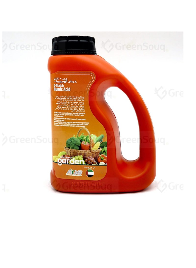AGS Organic Based D-Thatch Humic Acid Liquid Fertilizer 500ml - Image 3