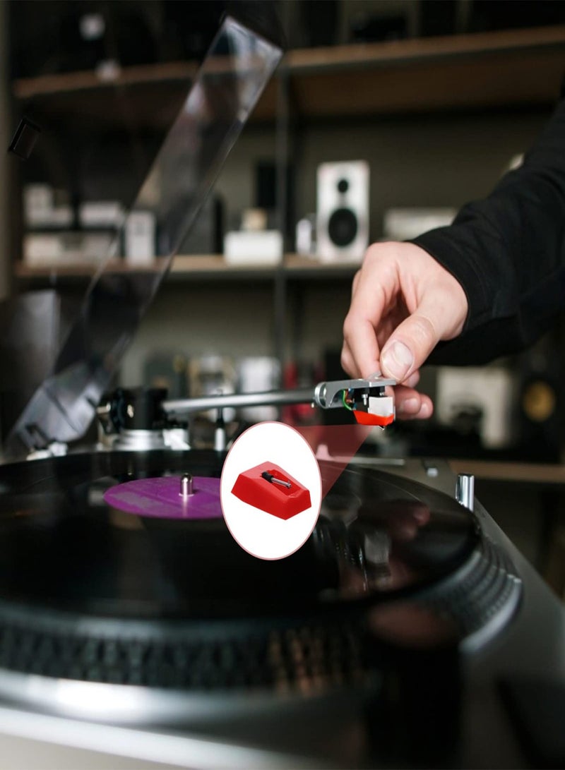 Generic Ruby phonograph phonograph gramophone vinyl phonograph stylus aluminum rod piezoelectric phonograph red  - Image 3
