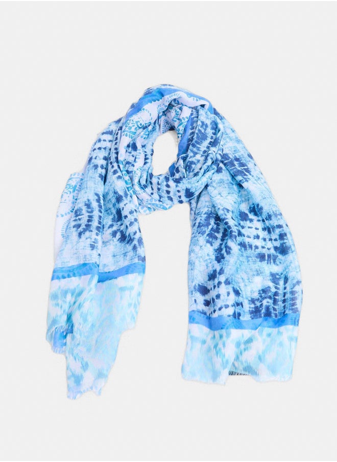 DALYDRESS Women Scarf - Printed Multicolor 