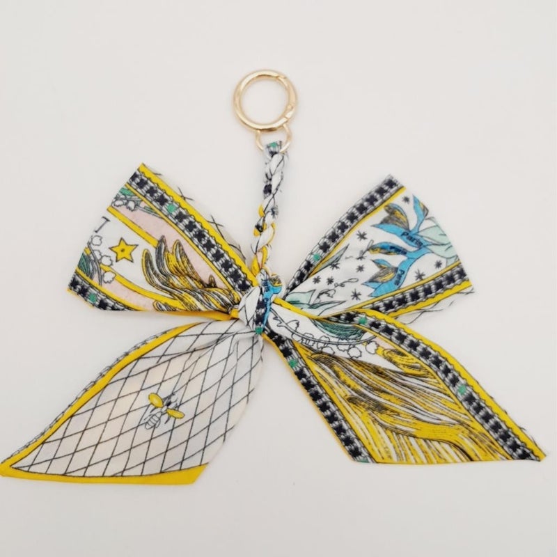 Angel Çanta Aksesuar Angel Bag Accessory Bow Colorful Bag Scarf No:01 - Image 3