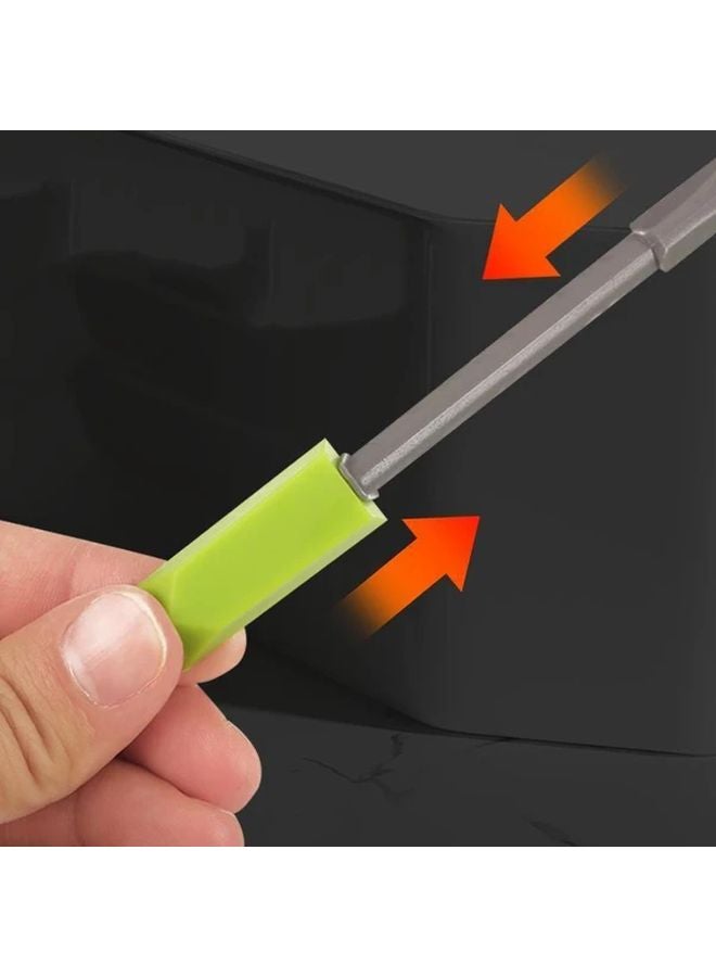 1 Set Multi Angle Plastic Sealant Scraper Grout Remover Spatula Caulking Tool - Image 4