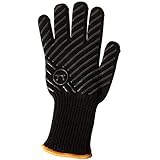 Outset Outset 76254 Professional High Temperature Grill Glove, X-Large, Large/Extra-Large, Black  - Image 1