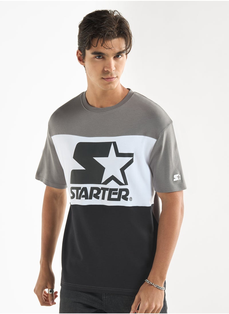 STARTER Starter Logo Print T-shirt with Short Sleeves and Crew Neck  - Image 1