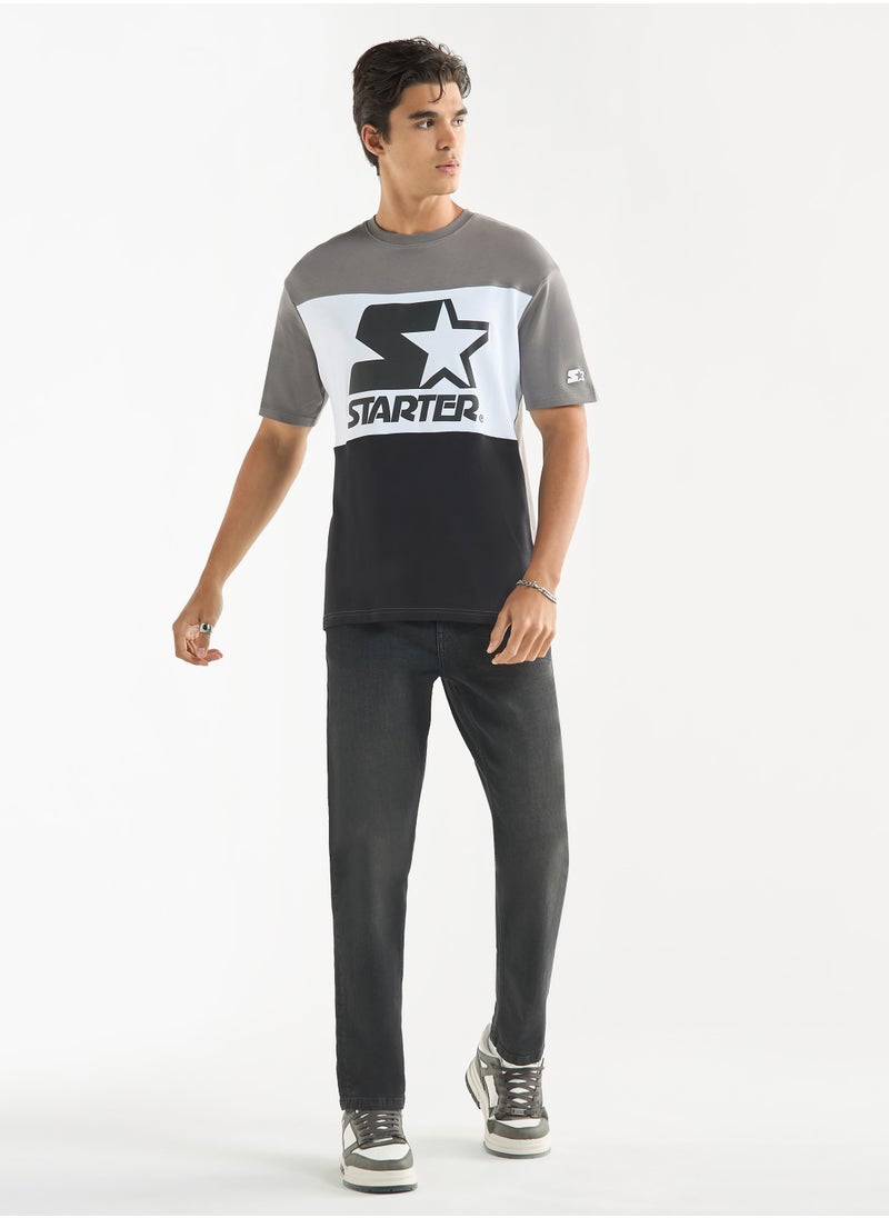 STARTER Starter Logo Print T-shirt with Short Sleeves and Crew Neck  - Image 2