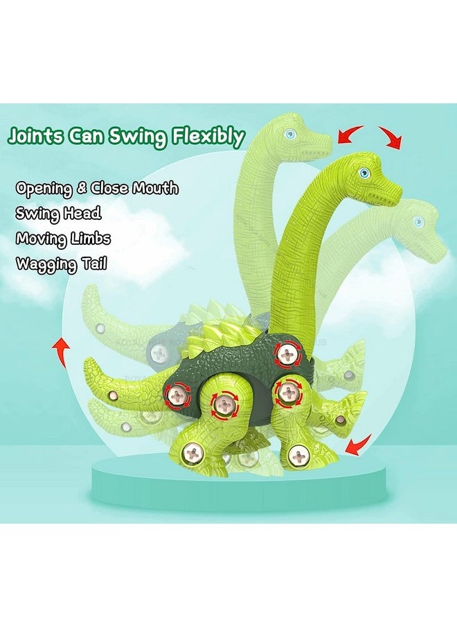 Sky Tech Sky Tech® Dinosaur Toys with Screwdrivers for Kids Pack of 3 DIY Take Apart Dinosaur Toy Figure Toy Dino Kids Building Learning Toys STEM Toy for Birthday Gifts 3 4 5 6 7 8 Year Old Boys and Girls  - Image 4
