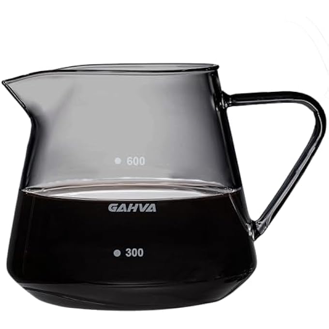 ريحني مجموعة القهوة V60 شفافة مقاومة للحرارة من الزجاج وعرض قهوة بورق الكوب فوق الخدمة، إبريق شاي إبريق بالتنقيط اليدوي، إبريق قهوة، إبريق قهوة، غلاية شفافة V60 سيرفر - Image 1