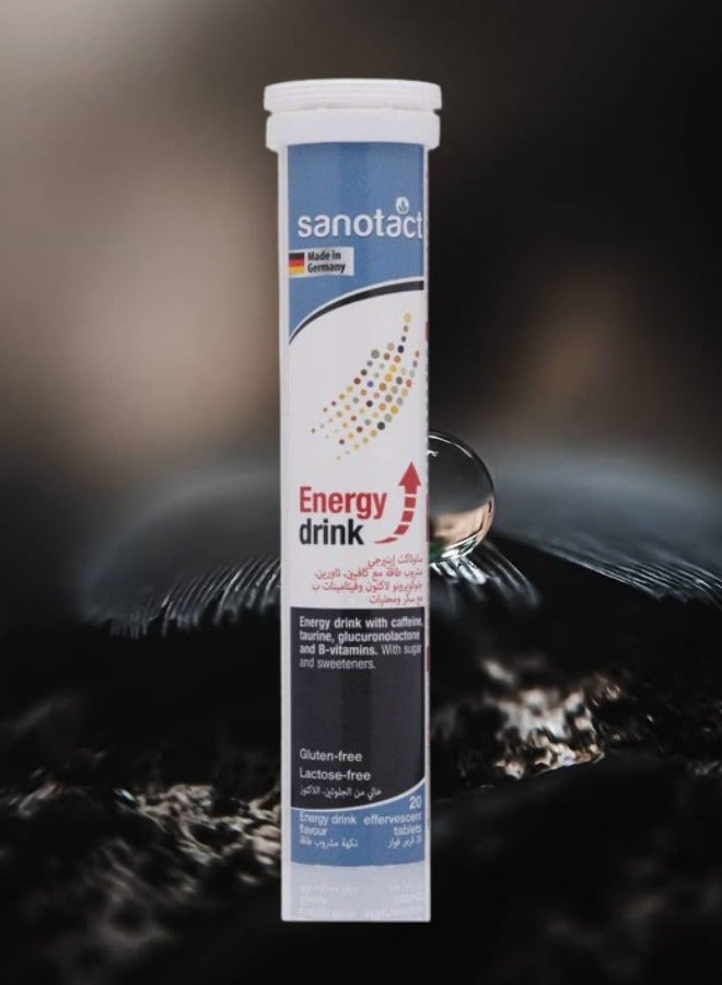 Sanotact Energy Drink 20 Effervescent Tablets