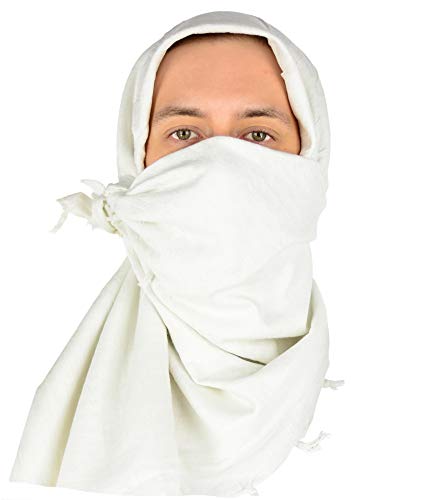 Mato & Hash Military Shemagh Tactical 100% Cotton Scarf Head Wrap - Foliage CA2100-2 - Image 2