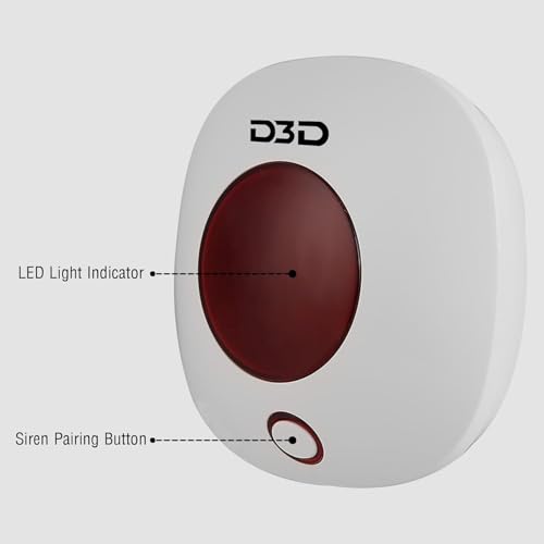 D3D Wireless Strobe Siren 433Mhz Model: Siren_ZX_G12 - Image 3