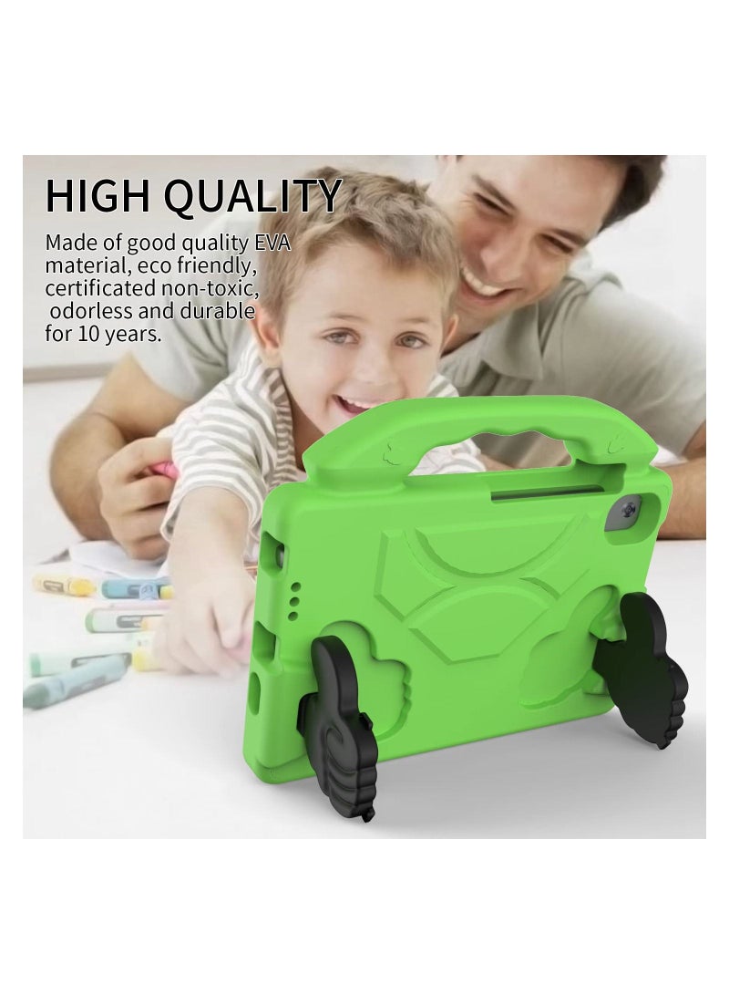 SYOSI EVA Tablet Protective Case, SYOSI Shockproof Lightweight Dropproof Stand Tablet Case for Lenovo TB-8505F&8705N/for Samsung T307&T307U/for Huawei T8 8.0, MediaPad M5 M6 with Large Handle Holder (Green) - Image 5