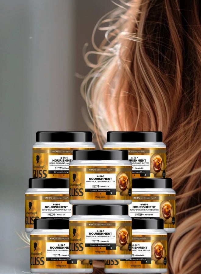 شوارزكوف 8 قطع جليس ما 4 في 1 مغذي 400مل - Image 1