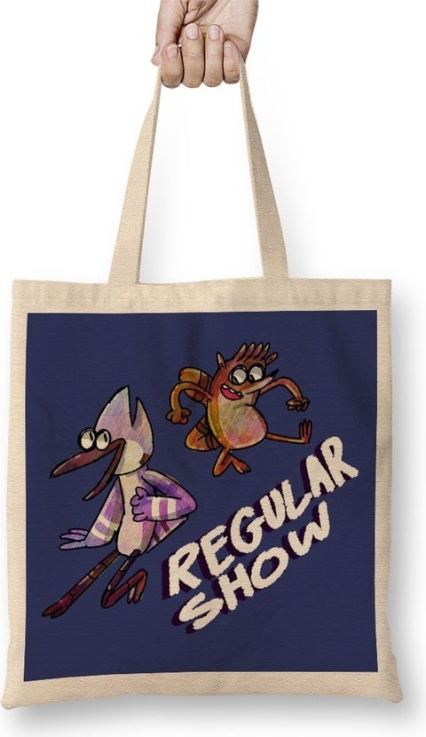 Print Shop Regular Show 01 Cloth Bag Long Handle
