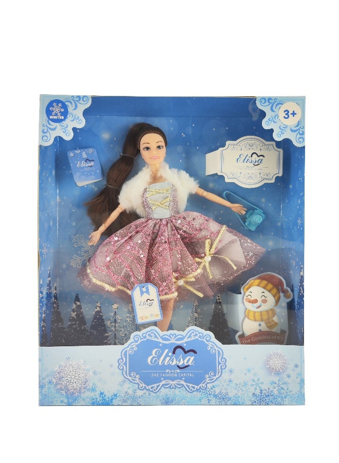 Elissa The Fashion Capital Winter Collection 11.5 inch Basic Doll - Style II - Image 1