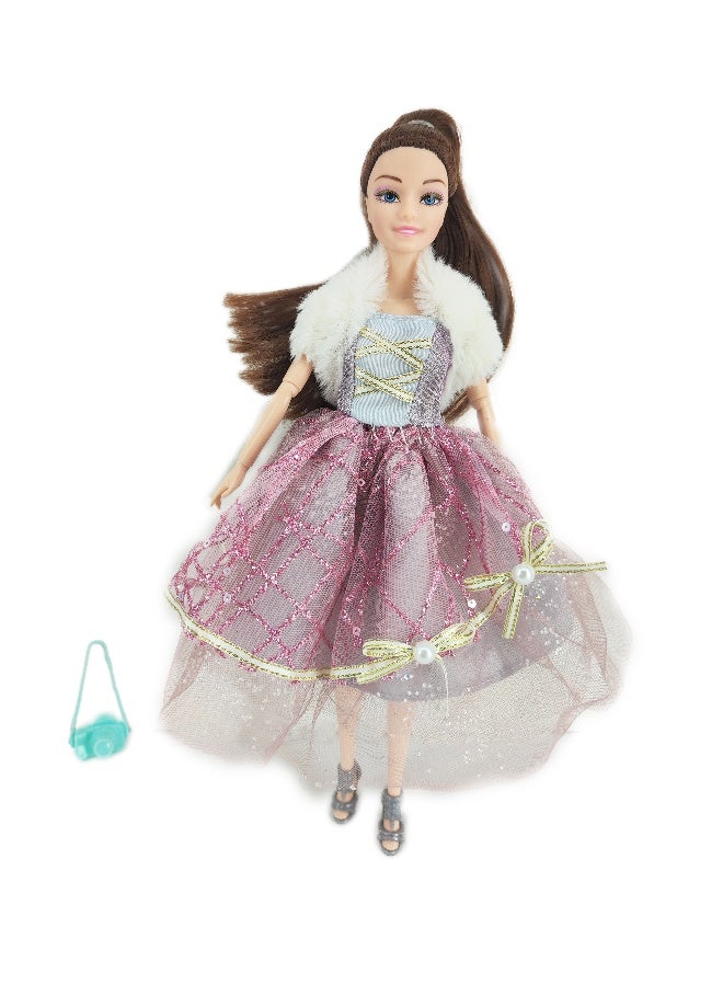 Elissa The Fashion Capital Winter Collection 11.5 inch Basic Doll - Style II - Image 2